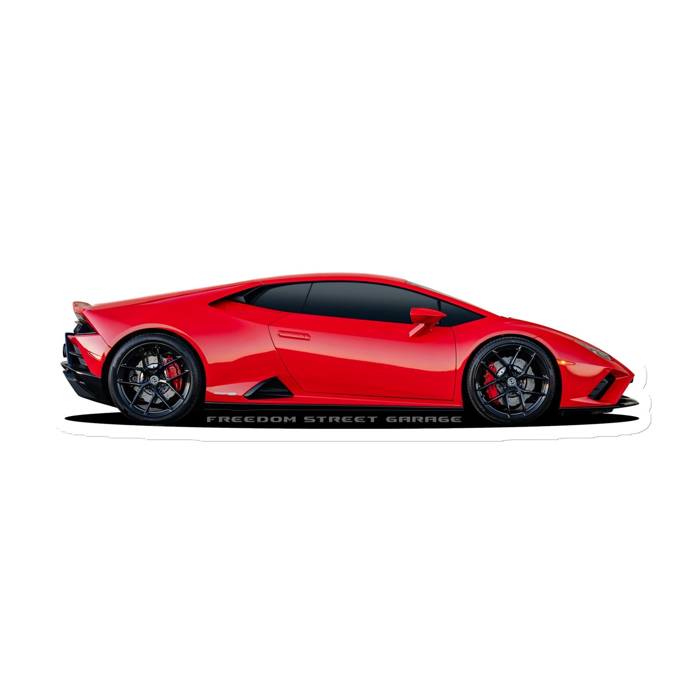 Huracan Flat Magnet