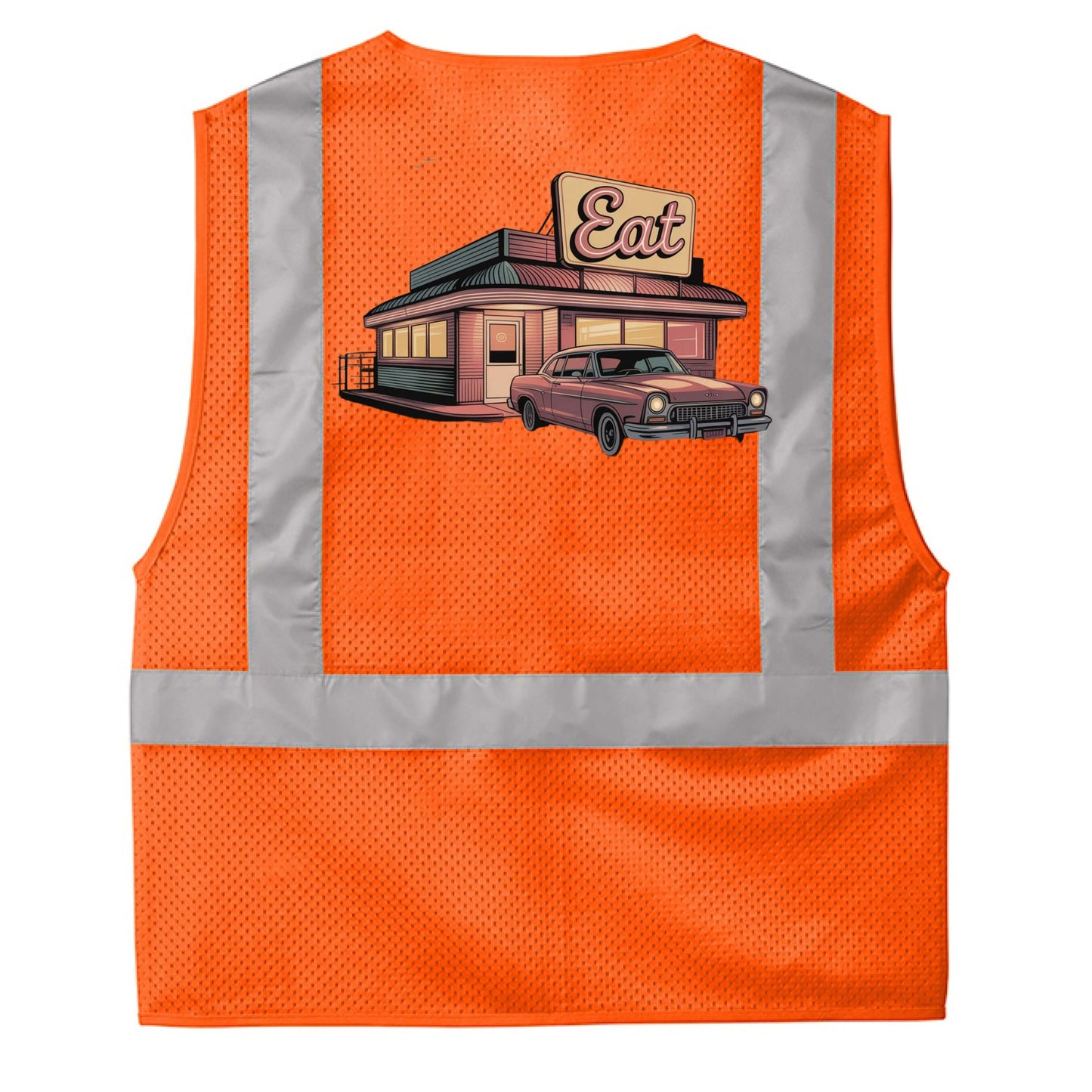 Safety Orange - BACK