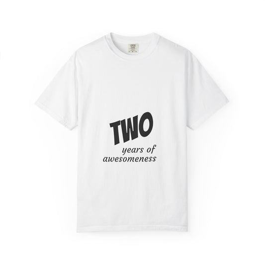 Two Years of Awesomeness T-Shirt — 'Acting Town Clerk' Anniversary Tee