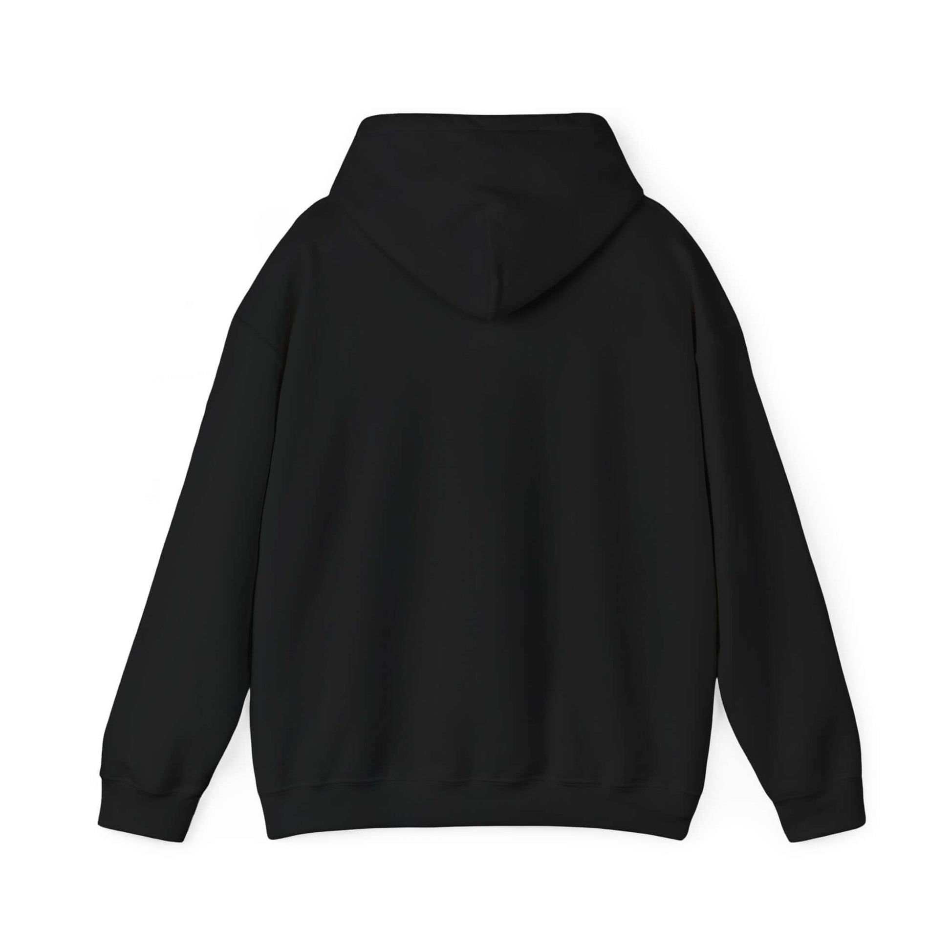 Black hoodie on a white background