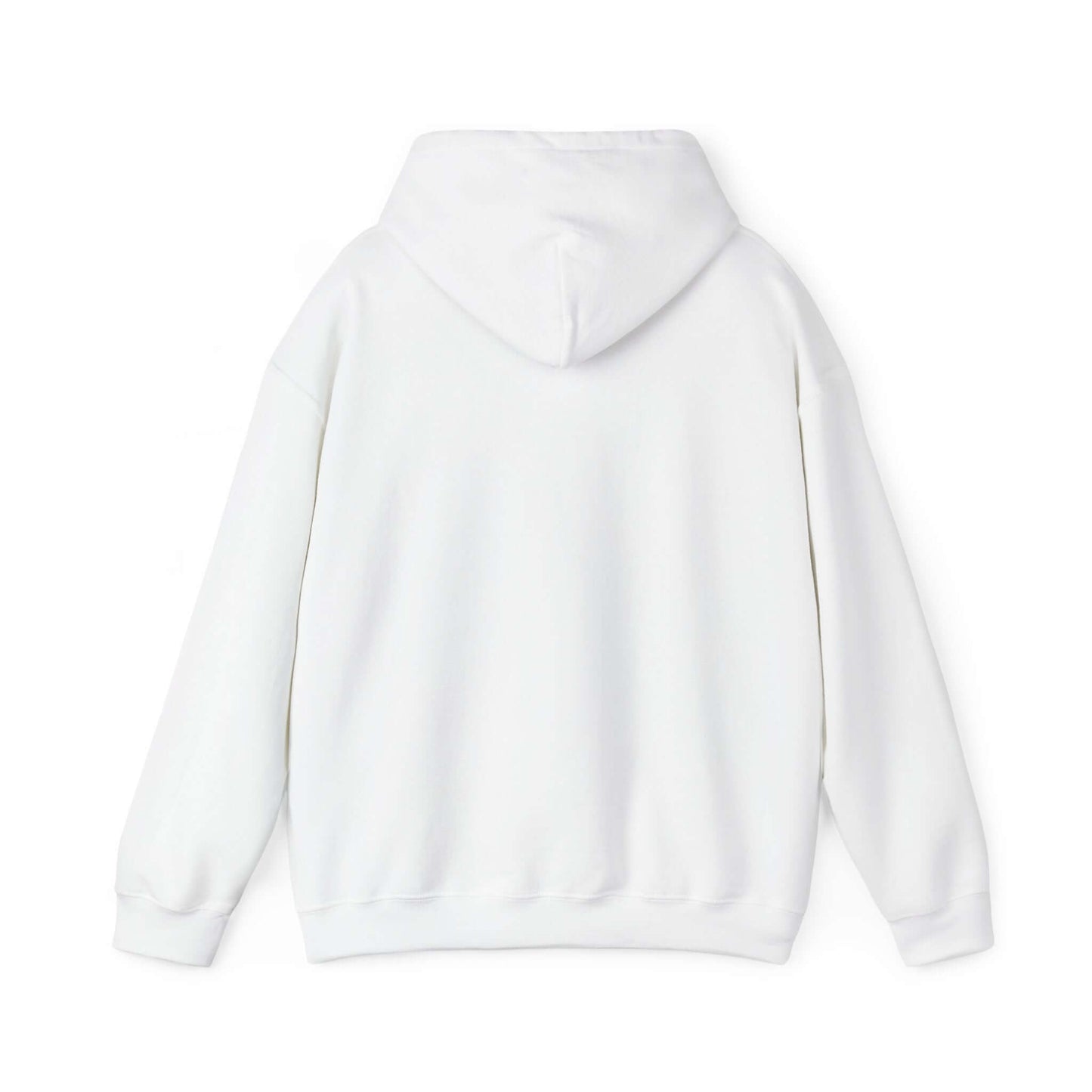 White hoodie on a white background