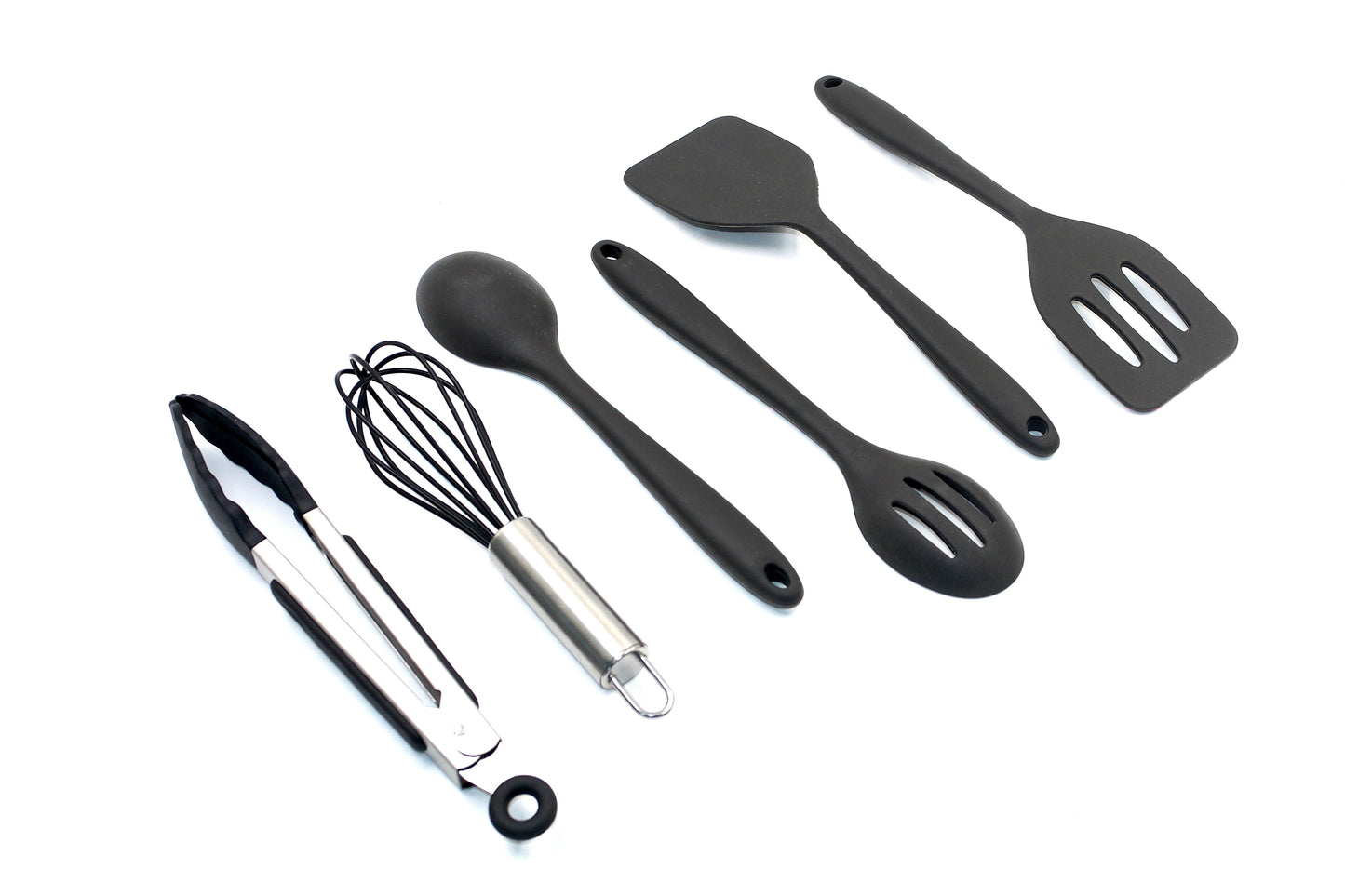 6-Piece Mini Silicone Kitchen Tool Set.-0