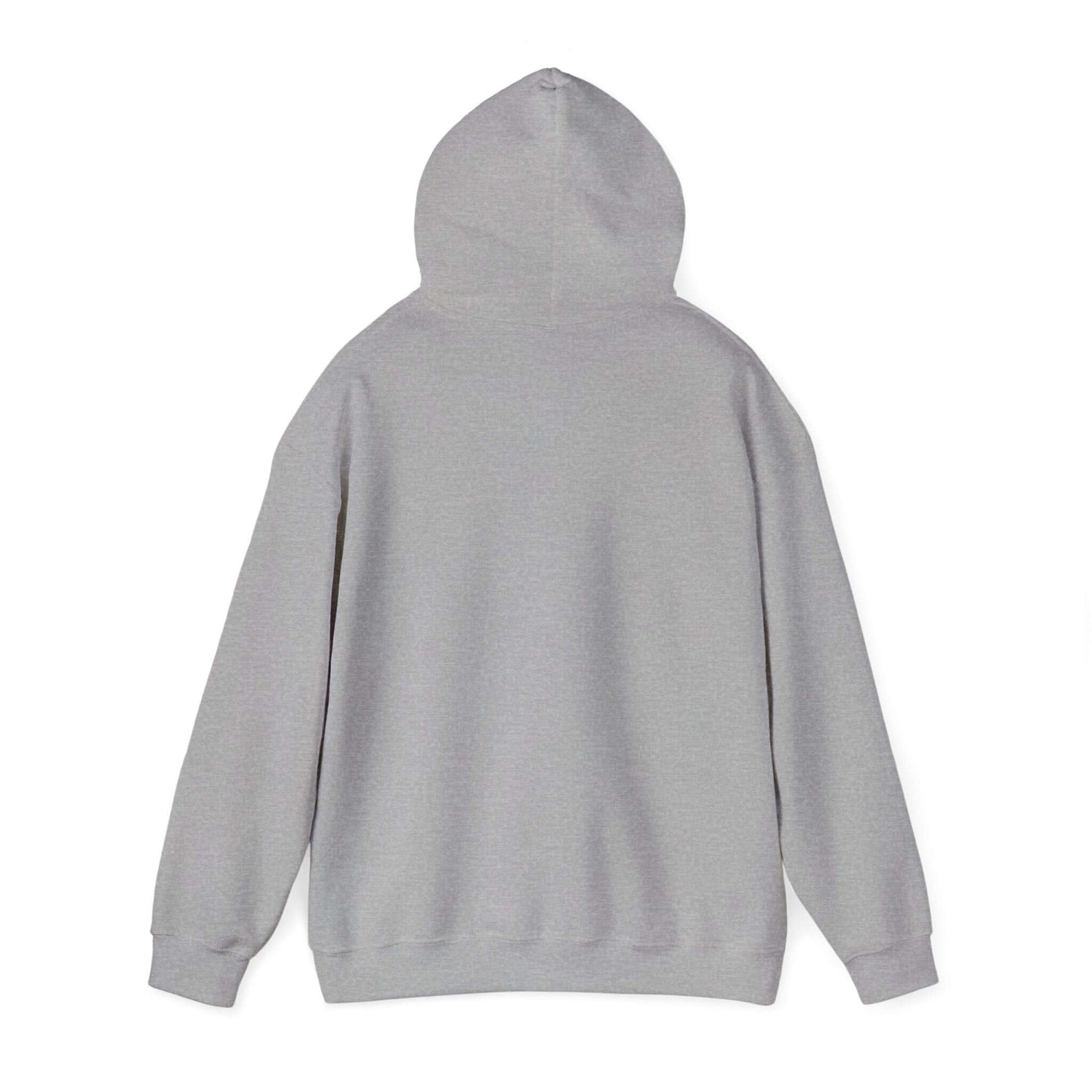Gray hoodie on a white background