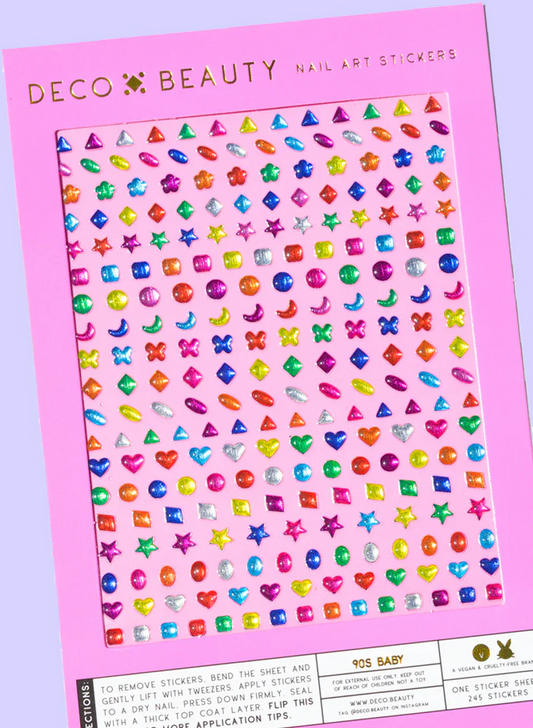 "90s Baby" Deco Beauty Nail Art Stickers