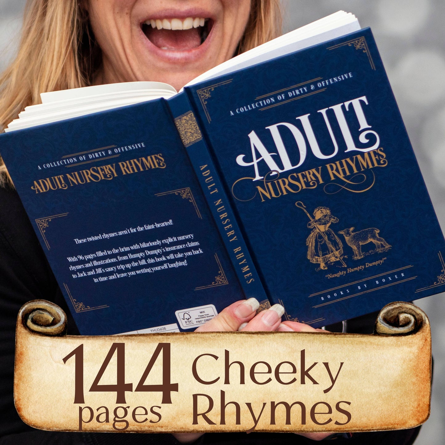 Adult Nursery Rhymes - Classics with a Twist - Gift Book
