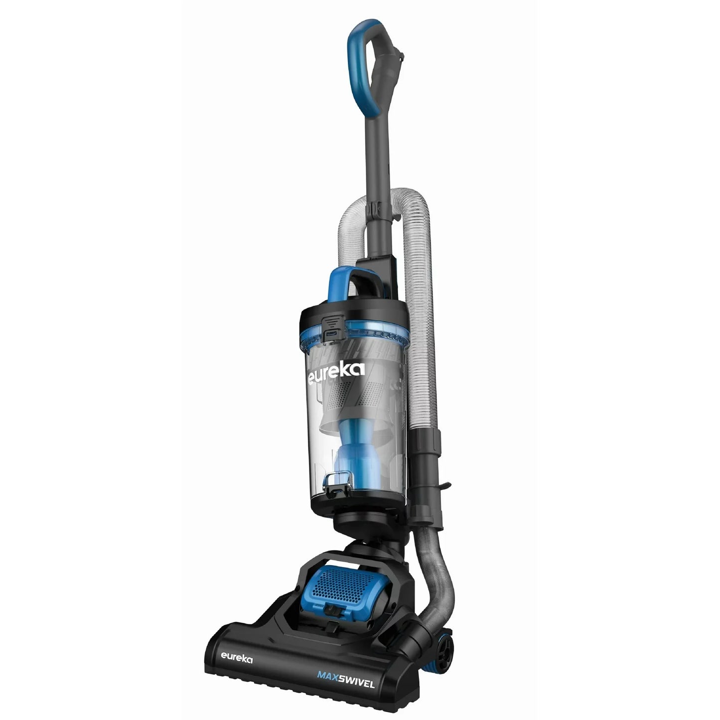 Eureka Max Swivel Deluxe Upright Multi-Surface Vacuum with No Loss of Suction & Swivel Steering, NEU250, New