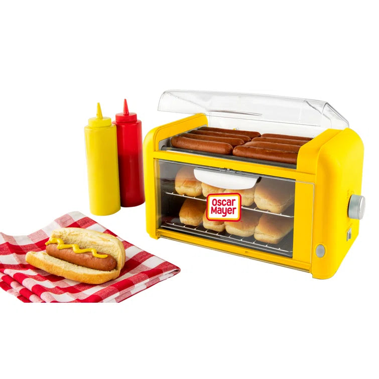 Nostalgia Oscar Mayer Hot Dog Roller Grill with Cover