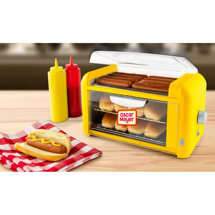 Nostalgia Oscar Mayer Hot Dog Roller Grill with Cover