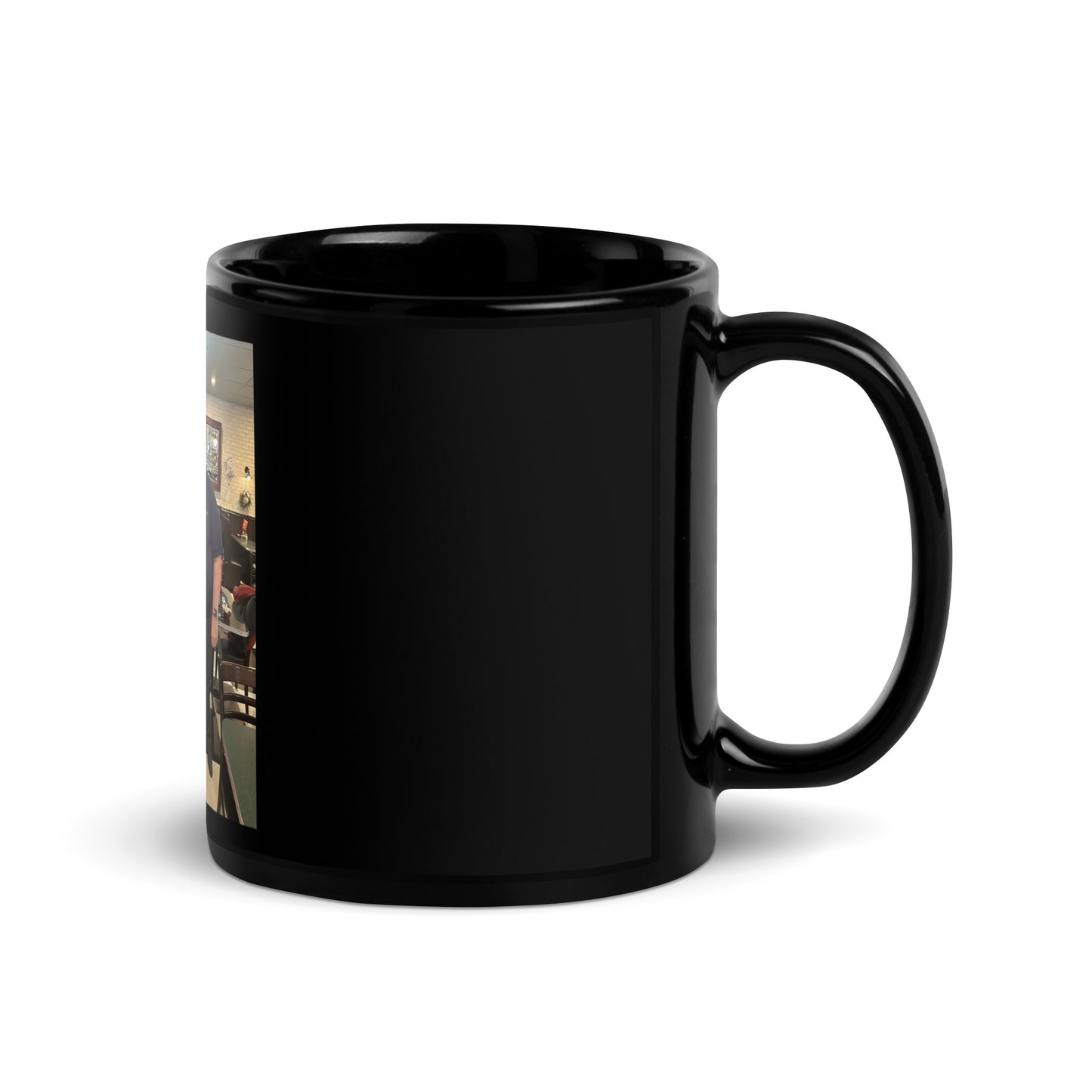 Black Glossy Mug