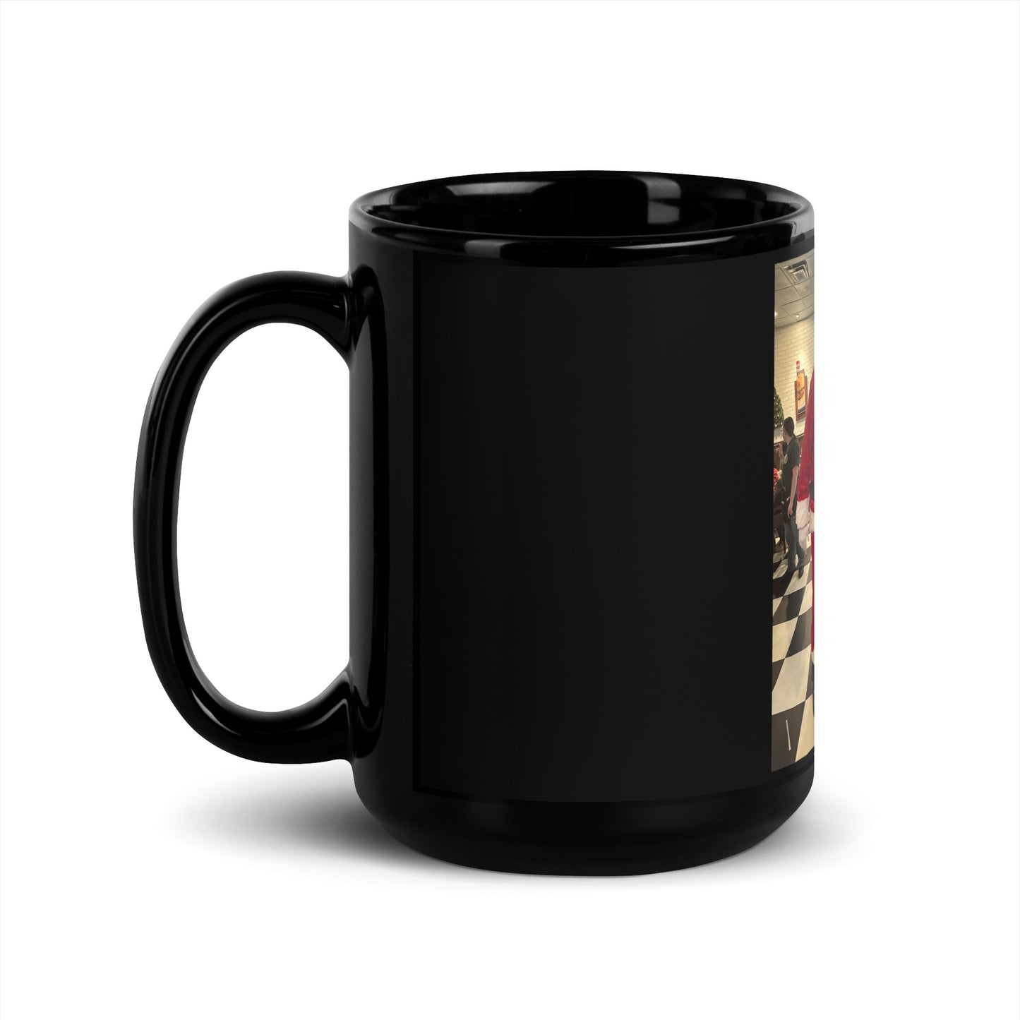 Black Glossy Mug