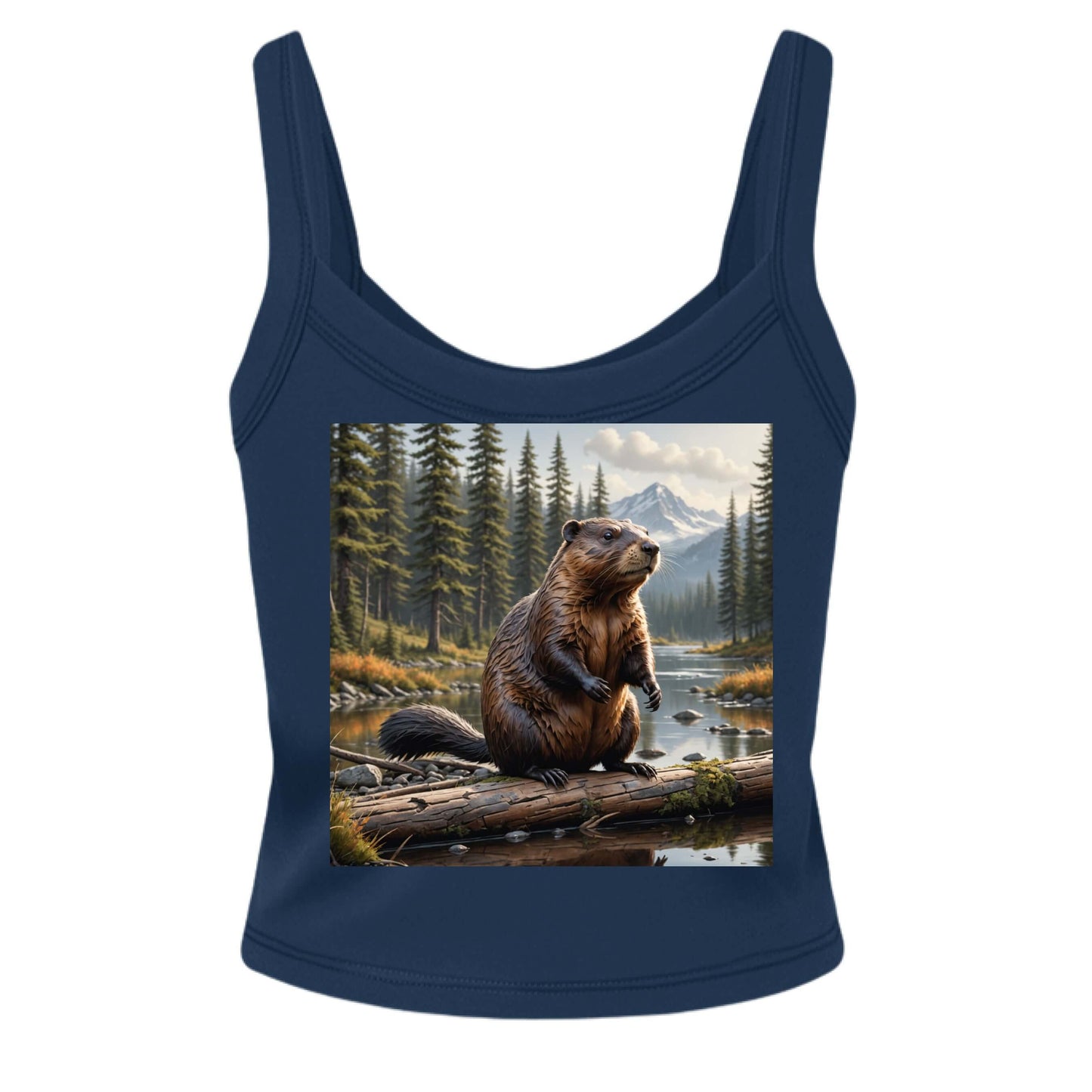 SOLID NAVY BLEND - BACK