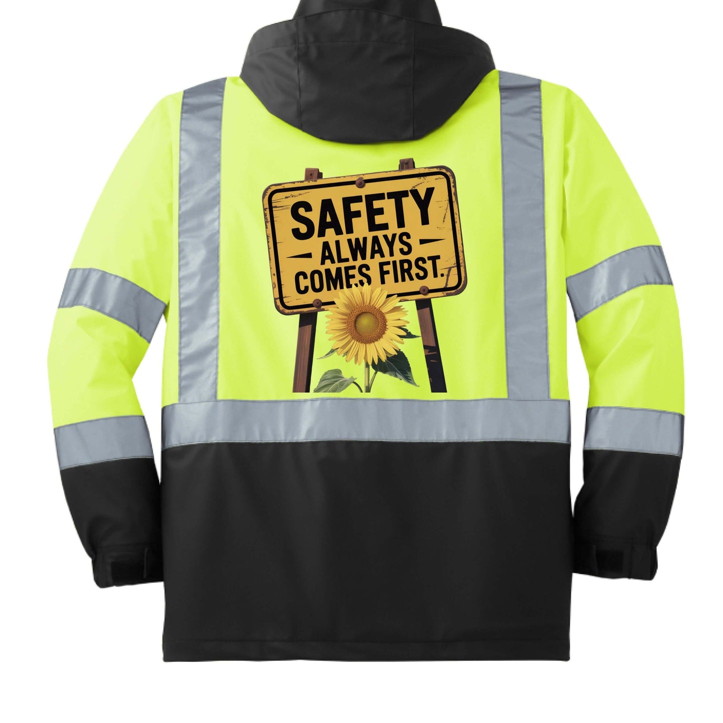 Safety Yellow - BACK