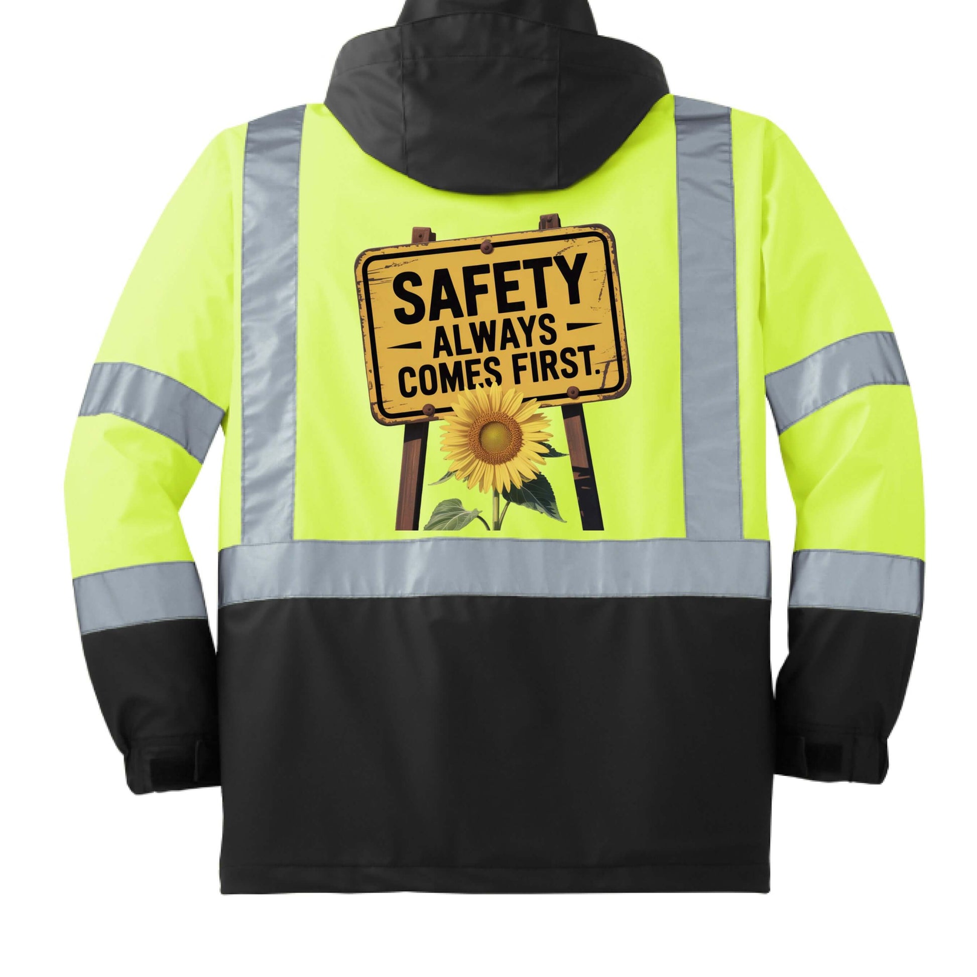 Safety Yellow - BACK